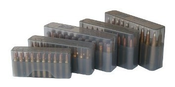 Estuche Porta Cartuchos Plastico Mtm Rifle Alto Poder Cajita