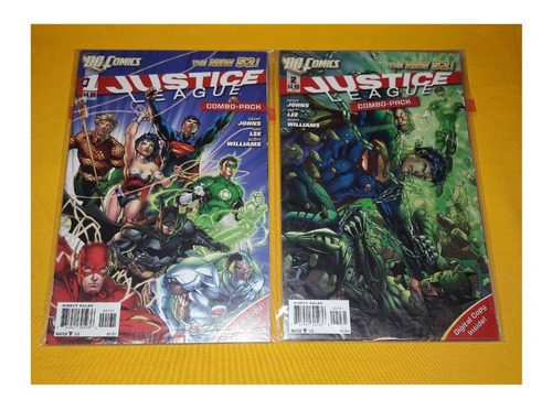 Justice League #1 Y 2  New 52 Dc Comics Usa