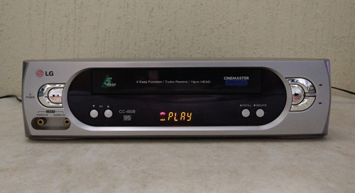 Video Cassete LG 5 Cabeças Cc-450b Cinemaster Millennium 