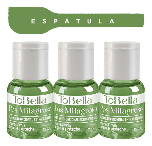 Serum Oleo Capilar Macadamia Argan Pistache 36ml Tobella