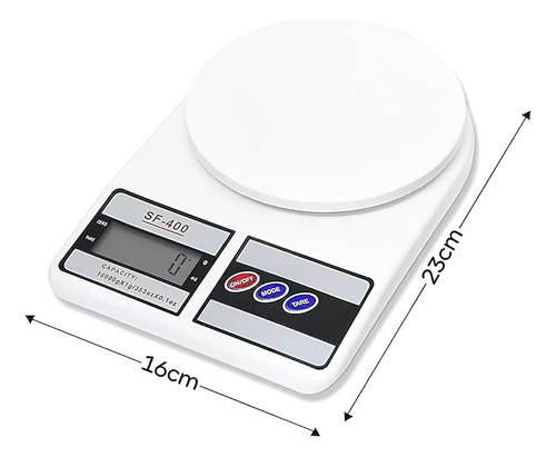 Set De Balanzas Medidoras Electrónicas Con Cuchara Y Taza, 1