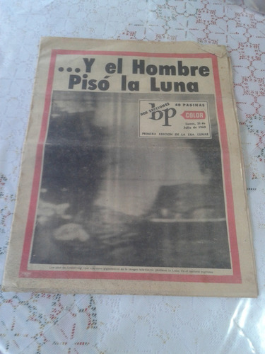 Suplemento Bp Color El Hombre Piso La Luna 16 Pags.