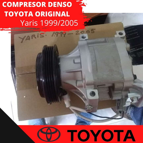 Compresor Aire Yaris Del Sol Original Denso