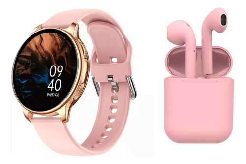 Smart Watch Reloj Inteligente Bluetooth + Audifonos I12