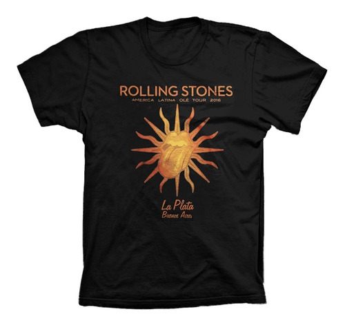 Remera Rolling Buenos Aires 2016 Retro Tour Stones I