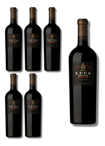 Vino Luca Old Vine Malbec 750ml Valle Uco Caja X6. Quirino