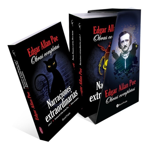 Edgar Allan Poe Obras Completa 3 Libros