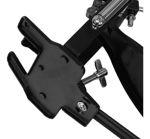 Accesorio Para Pedal De Batería, Aleación De Aluminio Negro,