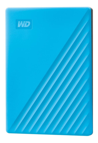 Disco duro externo Western Digital My Passport WDBYVG0010 1TB azul