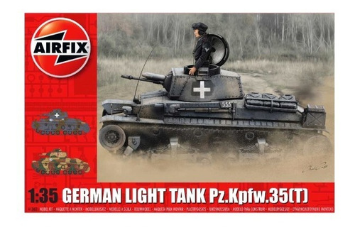 Tanque German Light Tank Pz.kpfw.35(t) Airfix A1362 1:35