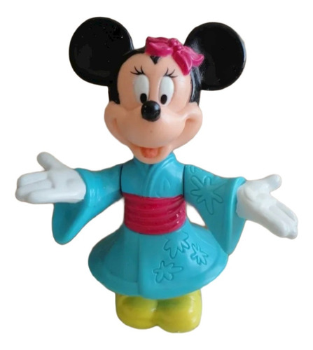 Minie Mouse En Kimono Novia De Mickey Semi Articulable Wyc