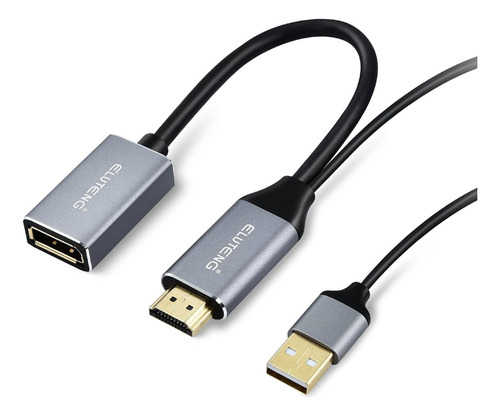 Cable Adaptador Conversor Hdmi A Displayport Eluteng 4k 30hz