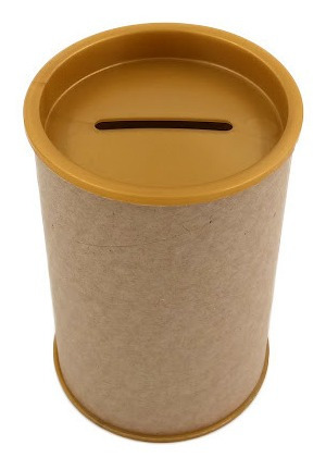 Imagem 5 de 10 de 50 Cofrinho De Papelão - Cofre P/ Personalizar.