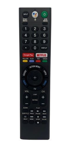 Control Sony Bravia Smart Con Voz Tv Rmf-tx310u Generico