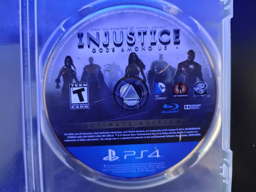 Injustice: Gods Among Us Ultimate Edition Ps4 Original Físic