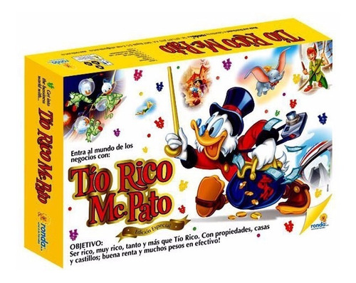 Imagen 3 de 3 de Tío Rico Mc Pato Edición Especial De Lujo Organizador Ronda