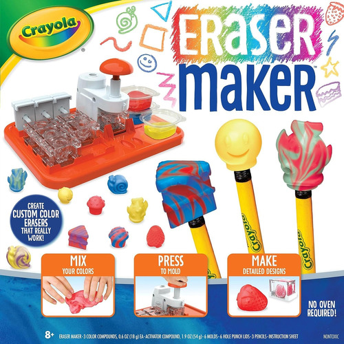 Fabrica De Borradores Crayola - Eraser Maker Envio Inmediato