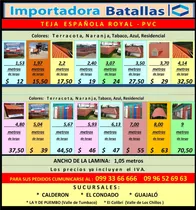 Comprar Techo Industrial Zinc Teja Metálica Galvalumen Trapezoida T4