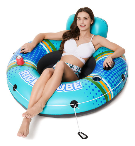 Jasonwell Flotador Inflable De Tubo De Río  Flotador De 