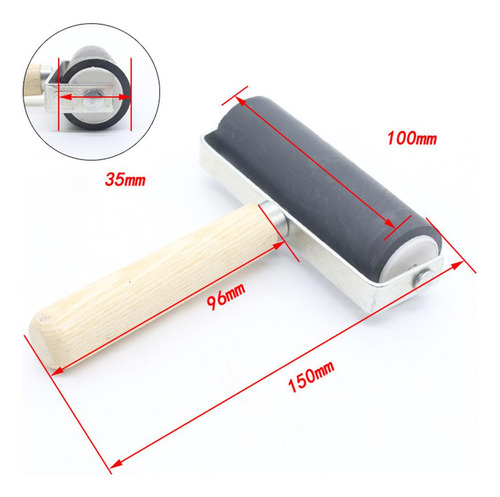 Roller Paint Tinta Aplicador Aplicador Cepillo Arte Craft