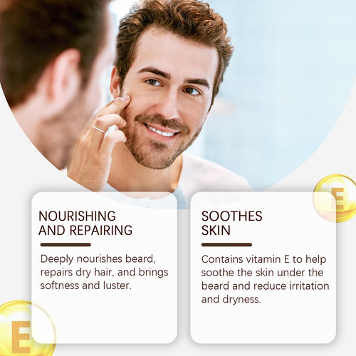 Balsamo Para Crecer La Barba Al 20% 3pcs