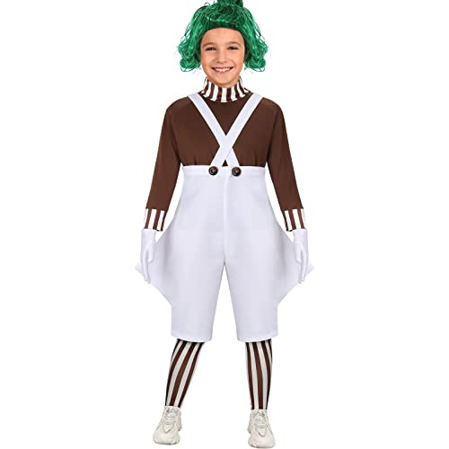 Zifunmur Niños Niños Candy Chocolate Factory Worker Hallowee