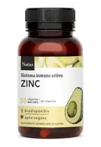 Comprar Natier Zinc Puro Concentrado 50 Caps Sistema Inmunológico