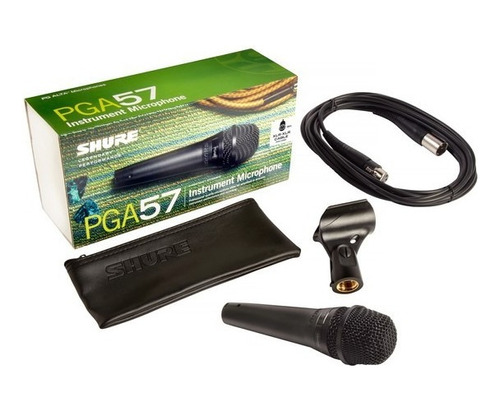 Microfono Dinamico Shure Pga57-xlr C/ Switch + Cable Oferta!