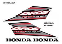 Comprar Kit Calcos Honda Nxr 125 Ks Bros Blanca Motomania Rosario