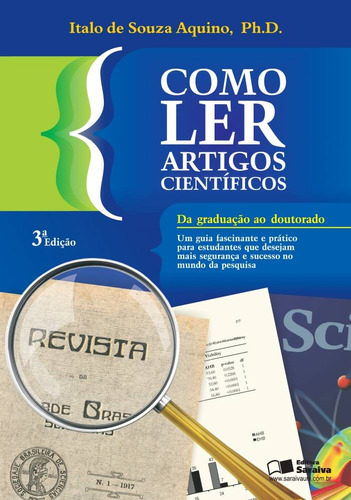 Como ler artigos cientificos, de Aquino, Italo de Souza. Editora Saraiva Educação S. A., capa mole em português, 2012
