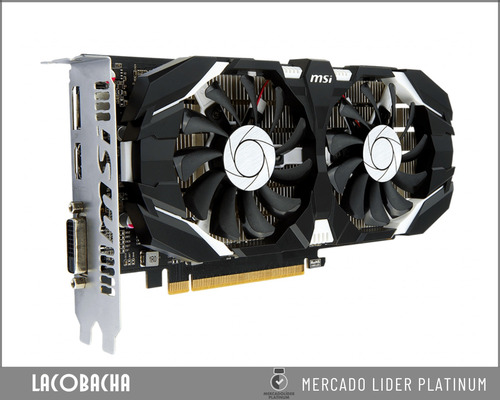 Imagen 3 de 6 de Placa De Video Msi Gtx 1050ti 4gb Oc Nvidia Geforce Cuotas