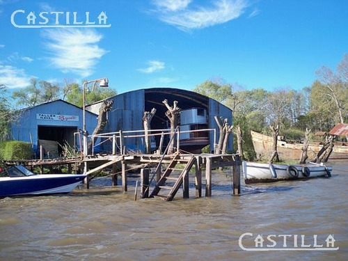 Alquiler De Galpón Astillero Sobre Río Luján