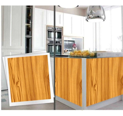 Imagen 4 de 8 de Papel Contact Autoadhesivo Pvc Muresco 10m Madera 79605 Soul