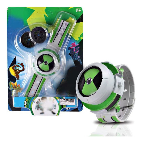 Ben 10 Omnitrix Reloj De Proyección Glow Juguete Para Niños