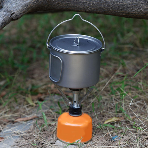 Olla De Titanio De 900 Ml, Taza De Titanio, Recipiente