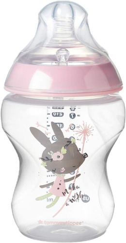 Imagen 3 de 6 de Tommee Tippee Set 3 Mamilas Rosa Biberón Recién Nacido
