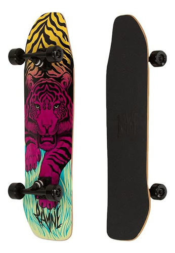Rayne Longboards Tiger 32 - Monopatín De Doble Patada, Multi