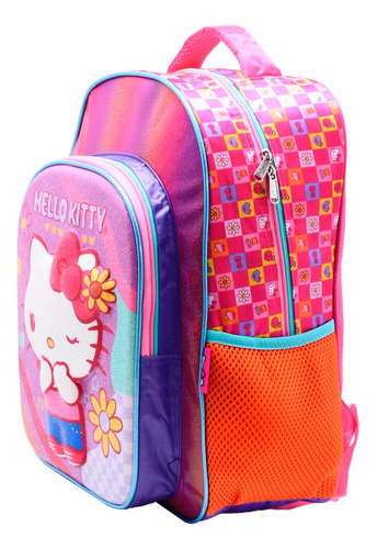Mochila Primaria Infantil Sanrio Hello Kitty 20 L Lila