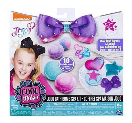 Kit De Jabón Y Spa Cool Maker Jojo Siwa Para Niños De 8 Años