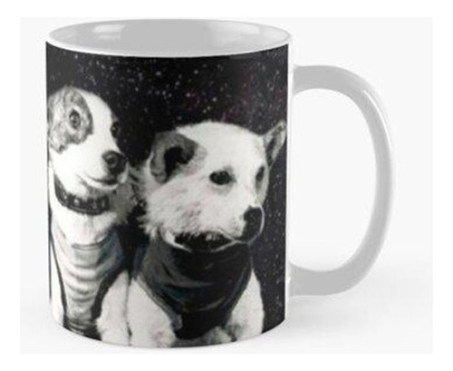 Taza Urss, Rusia, Belka Y Strelka, Cosmonautas, Espacio, Cal