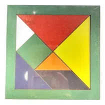 Comprar Juego De Ingenio Didáctico Tangram En Colores Madera