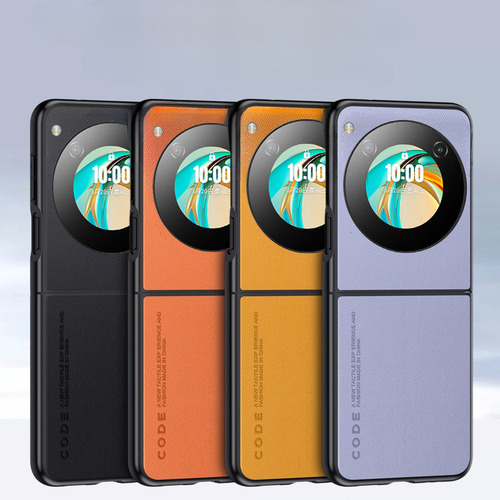 Ay Funda Para Zte Nubia Flip 5g Cáscara De Piel Simple