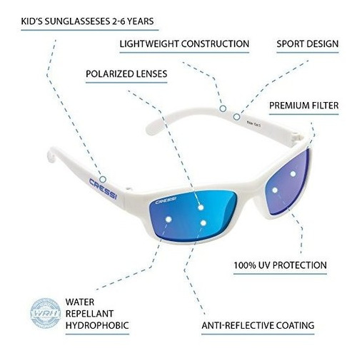 Gafas De Sol Deportivas Para Niños Con Lentes Polarizadas P