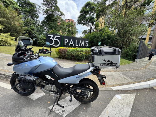 Vstrom 650 Dl Gris Celeste Estado Mecánico Impecable