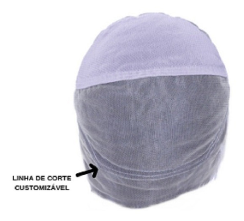 Prótese Capilar Silk Top Cabeça Total (45 Cm) #castanho Natu