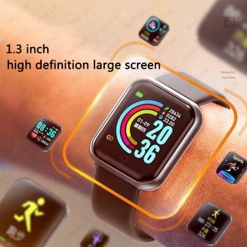 Reloj Inteligente Bluetooth Resistente Al Agua Ji