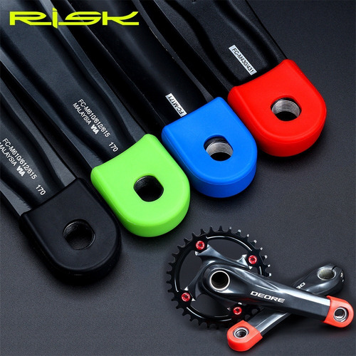 Imagen 7 de 8 de Forro Protector De Bielas De Bicicletas Marca Risk