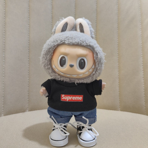 Cowboy Jacket - Suitable For 15-17cm - 17cm Labubu Doll
