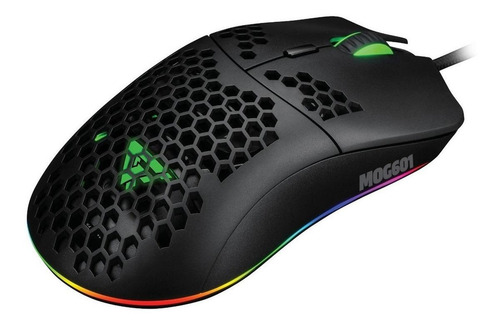 Imagen 2 de 2 de Mouse de juego Game Factor MOG601 negro