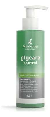 Gel De Limpeza Glycare Control 150g Mantecorp Todo Tipo De Pele Dia/noite